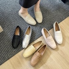 스퀘어토 베이직 발편한 쿠션 여자 단화 페니 로퍼